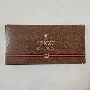 Vintage Gucci Box Empty Markd Made In Italy 6" X 3"